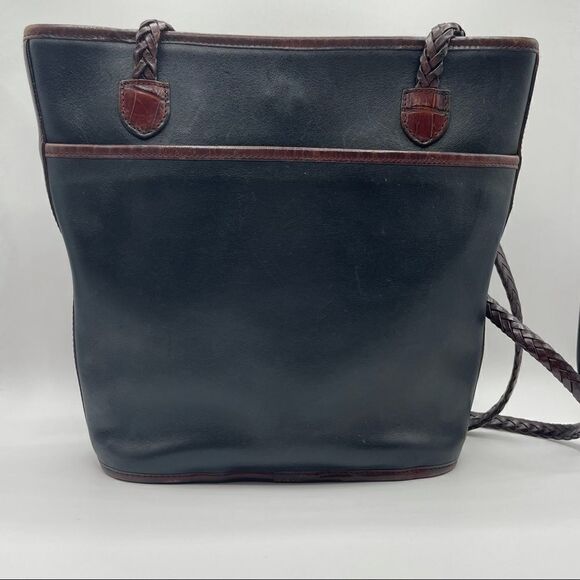 Vintage Brighton Leather Bucket Shoulder Bag - Picture 2 of 9